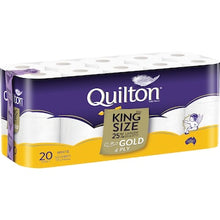 Quilton Gold King Size 4 Ply Toilet Paper 20 pack