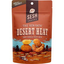 JC's Sesh Snacks Desert Heat Dry Chilli Nut Mix 130g