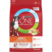 Purina One Adult Chicken & Rice Dry Dog Food 2.5kg