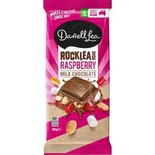 Darrell Lea Rocklea Road Raspberry Milk Chocolate Block 170g