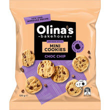 Olina's Bakehouse Mini Cookies Choc Chip 120g