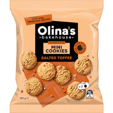 Olina's Bakehouse Mini Cookies Salted Toffee 120g