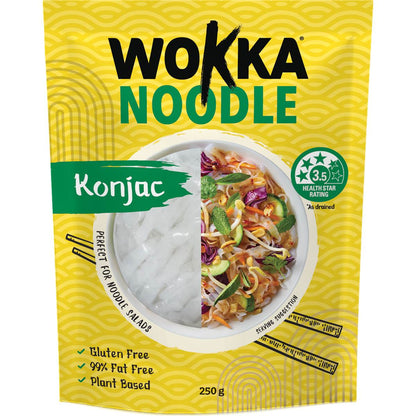 Wokka Konjac Noodles 250g