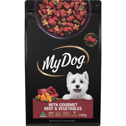 My Dog Dry Dog Food With Gourmet Beef & Vegetables 2.8kg