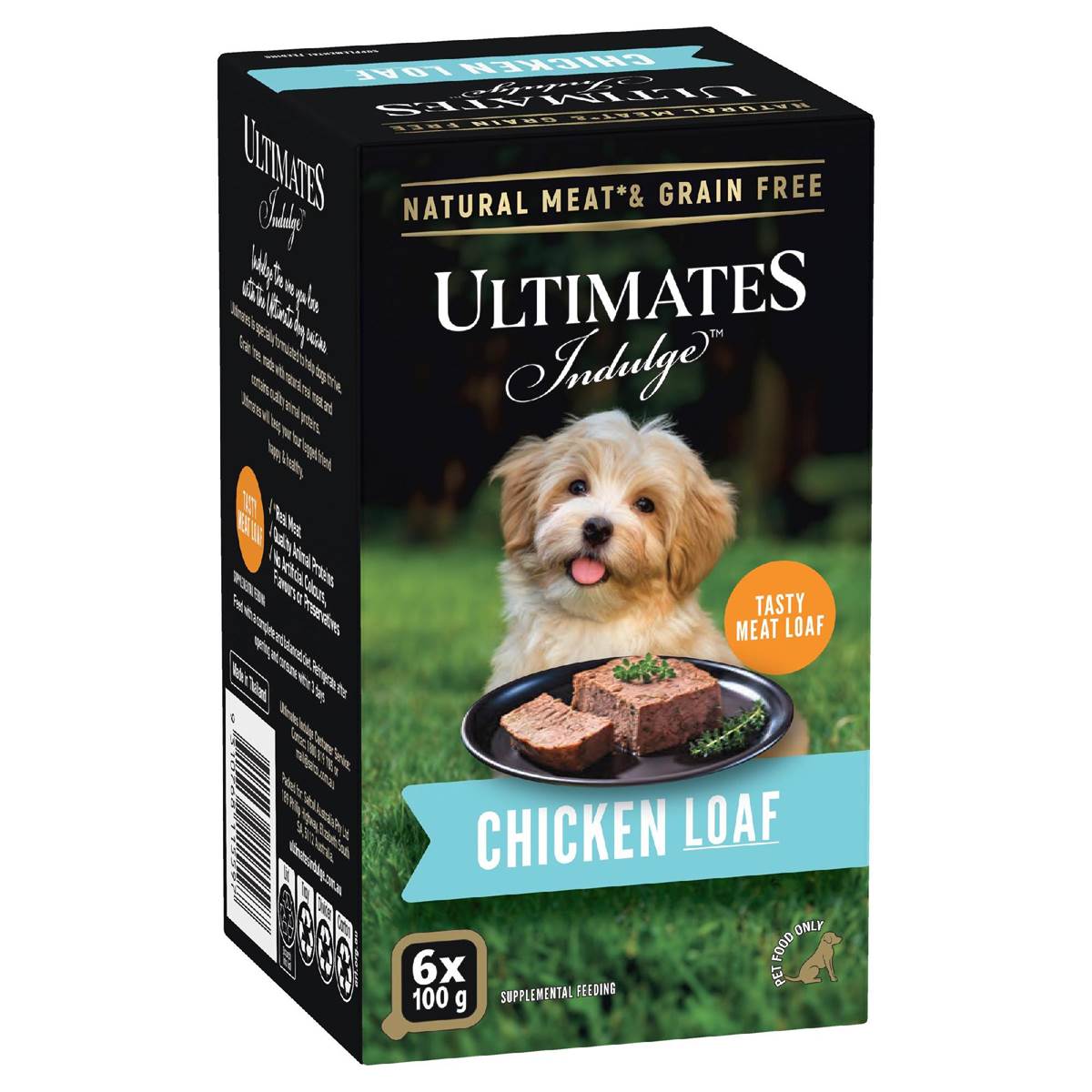 Ultimates Indulge Chicken Loaf 100g x 6 pack