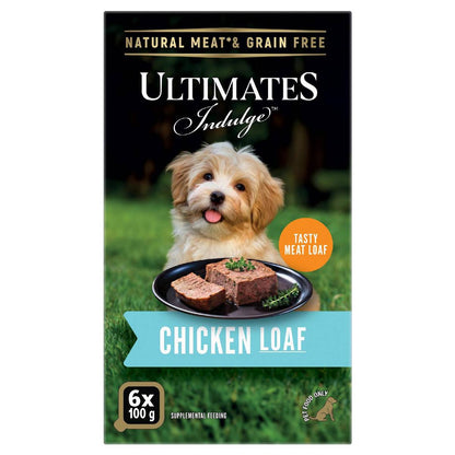 Ultimates Indulge Chicken Loaf 100g x 6 pack