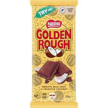 Nestle Golden Rough Milk Chocolate With Roasted Coconut Block 170g