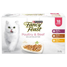Fancy Feast Poultry & Beef Wet Cat Food Grilled Collection 85g x 18 pack