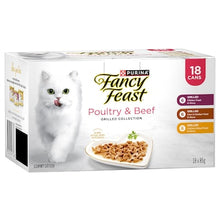 Fancy Feast Poultry & Beef Wet Cat Food Grilled Collection 85g x 18 pack