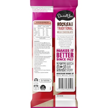 Darrell Lea Rocklea Road Traditional Milk Chocolate Block 170g
