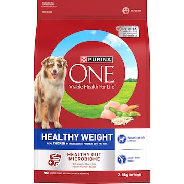 Purina One Healthy Weight Dry Dog Food 2.5kg