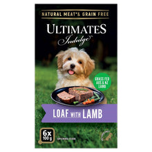 Ultimates Indulge Adult Wet Dog Food Loaf With Lamb 100g x 6 pack