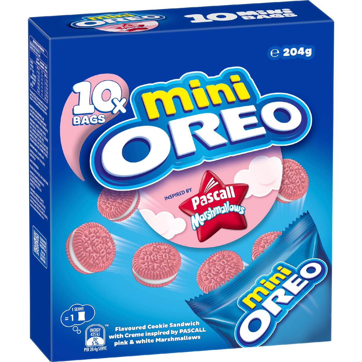 Oreo Mini Cookies Pascall Marshmallows 10 pack