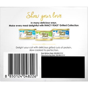 Fancy Feast Seafood Grilled Collection Wet Cat Food 85g x 18 pack