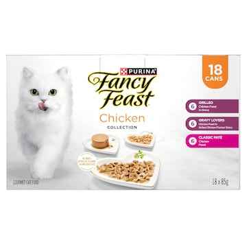 Fancy Feast Chicken Collection Wet Cat Food 85g x 18 pack