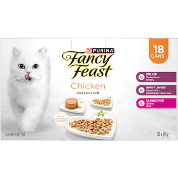 Fancy Feast Chicken Collection Wet Cat Food 85g x 18 pack