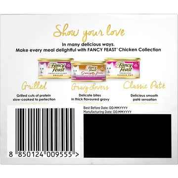 Fancy Feast Chicken Collection Wet Cat Food 85g x 18 pack