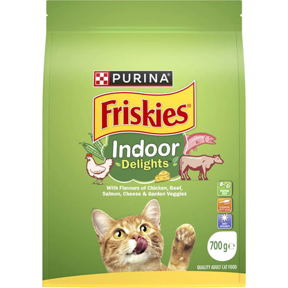 Friskies Dry Cat Food Indoor Delights 700g