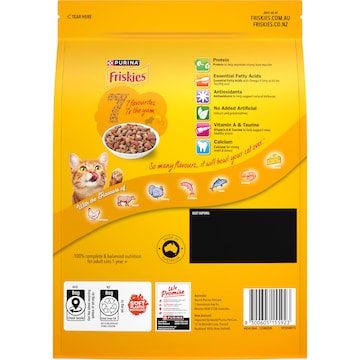 Friskies Dry Cat Food Seven Favourties 700g