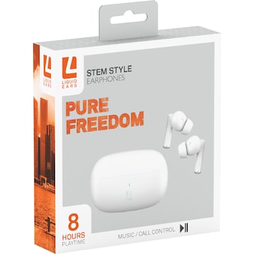 Liquid Ears Pure Freedom Stem Earphones Assorted each