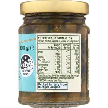 La Gina Capotes Capers 100g