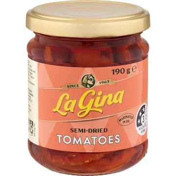 La Gina Semi Dried Tomatoes 190g