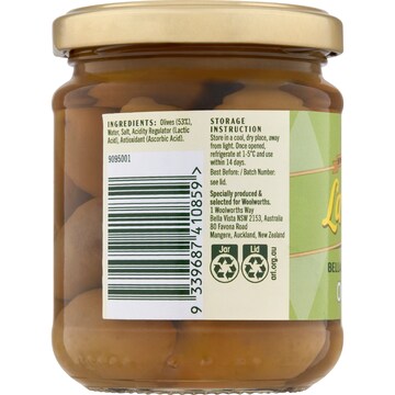 La Gina Bella Di Cerignola Olives 200g