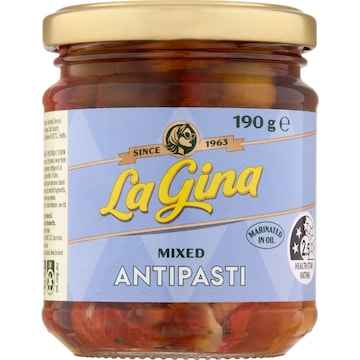 La Gina Mixed Antipasti 190g