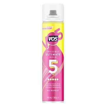 Vo5 Invisible Ultimate Hold Hairspray 400mL