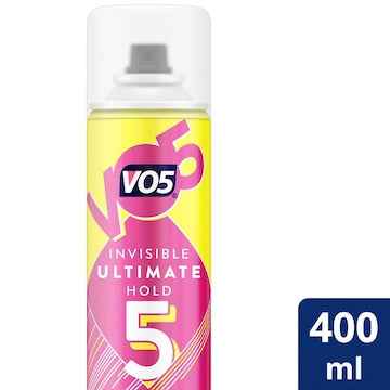Vo5 Invisible Ultimate Hold Hairspray 400mL