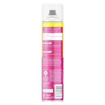 Vo5 Invisible Ultimate Hold Hairspray 400mL