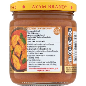 Ayam Balinese Curry Paste 185g