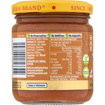 Ayam Balinese Curry Paste 185g