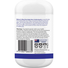 Nature's Way Once Daily Men's Multivitamins 120 Tablets each
