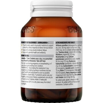 Blackmores Ashwagandha+ Tablets 120 pack