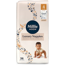 Millie Moon Luxury Nappies Size 4 Toddler 10-15kg 36 pack