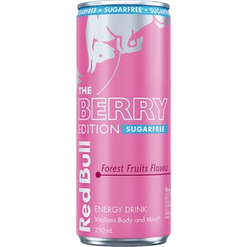 Red Bull Berry Edition Sugar Free 250mL