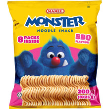 Mamee Monster Noodle Snack BBQ Flavour 8 pack