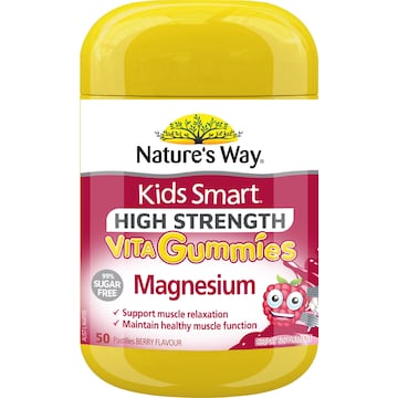 Nature's Way Kids Smart Vita Gummies Magnesium Berry Pastilles 50 pack
