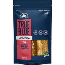True Blue Aussie Beef Tendons Dog Treats 3 pack