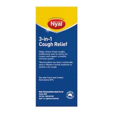 Nyal 3 In 1 Cough Relief Oral Liquid 240mL