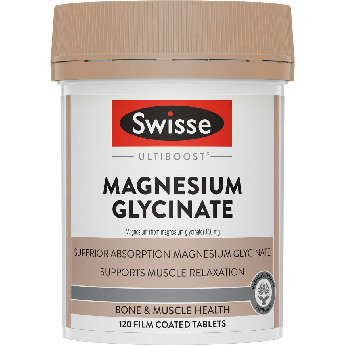 Swisse Ultiboost Magnesium Glycinate Tablets 120 pack