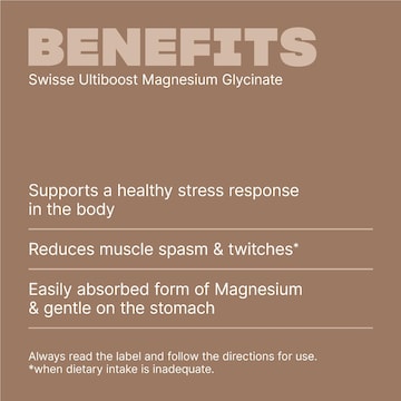 Swisse Ultiboost Magnesium Glycinate Tablets 120 pack