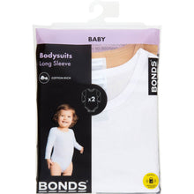 Bonds Baby Long Sleeve Bodysuit Assorted 2 pack