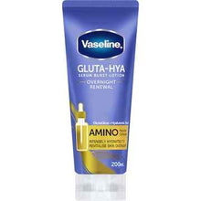 Vaseline Gluta-Hya Body Lotion Overnight Renewal 200mL