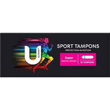 U by Kotex Sport Tampons Super 16 pack