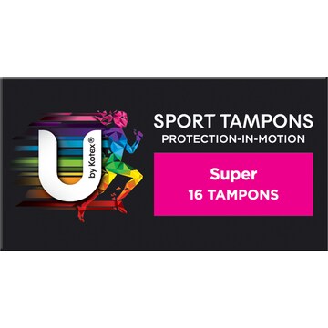 U by Kotex Sport Tampons Super 16 pack