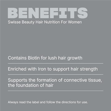Swisse Beauty Hair Nutrition For Women Soft Capsules 60 pack