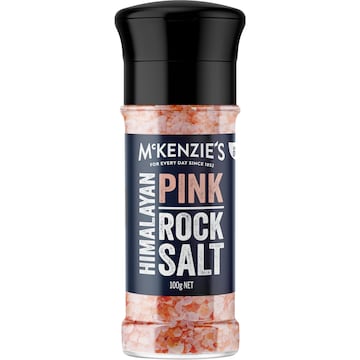 McKenzie's Himalayan Pink Salt Grinder 100g