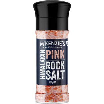 McKenzie's Himalayan Pink Salt Grinder 100g
